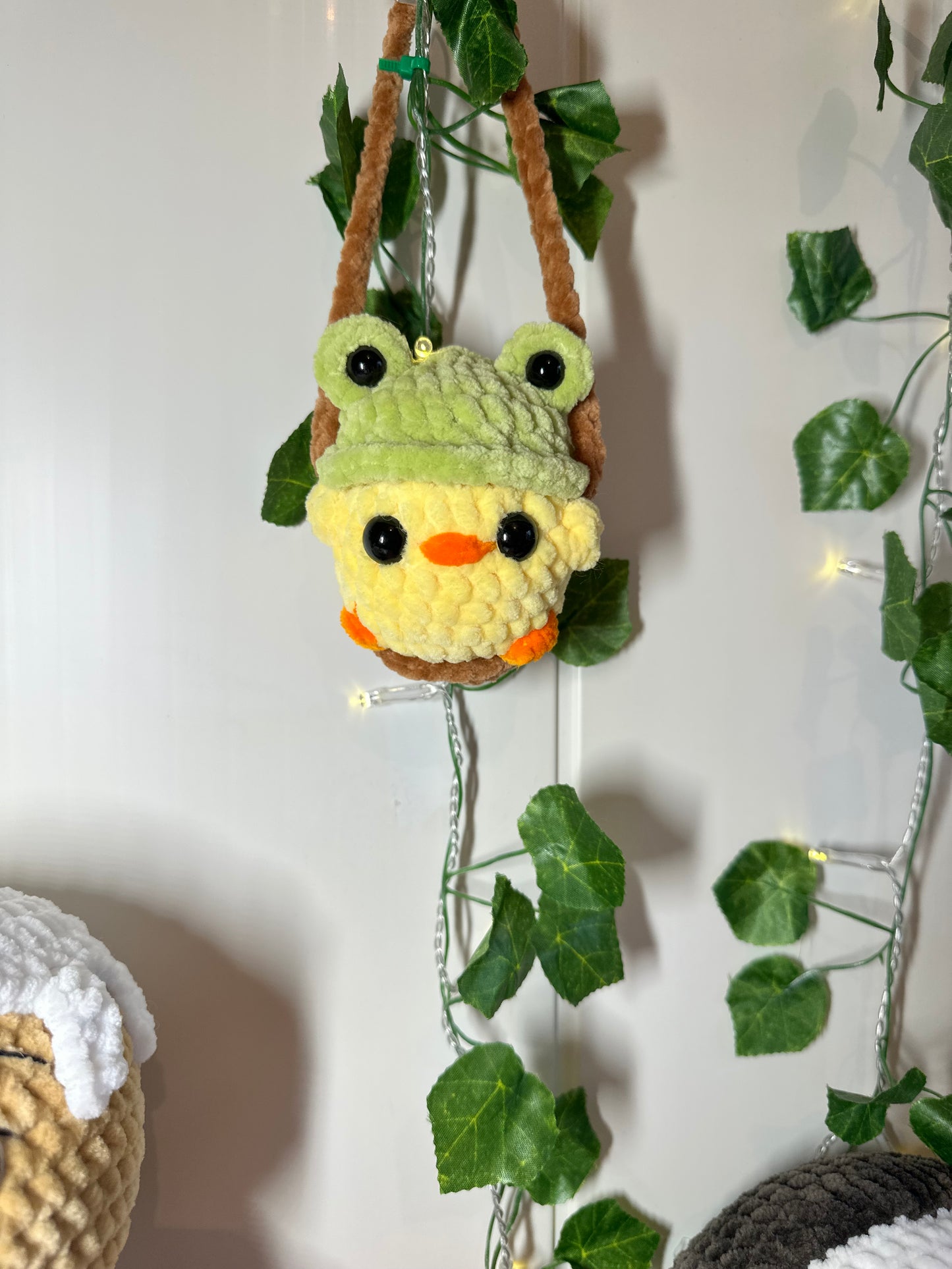 Suspension poussin-grenouille 🐸